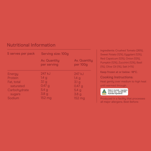 Family Style: 7 Veggie Sauce