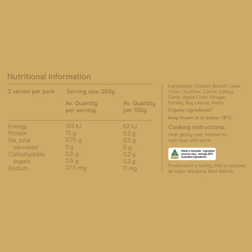 Bone Broth (Organic)