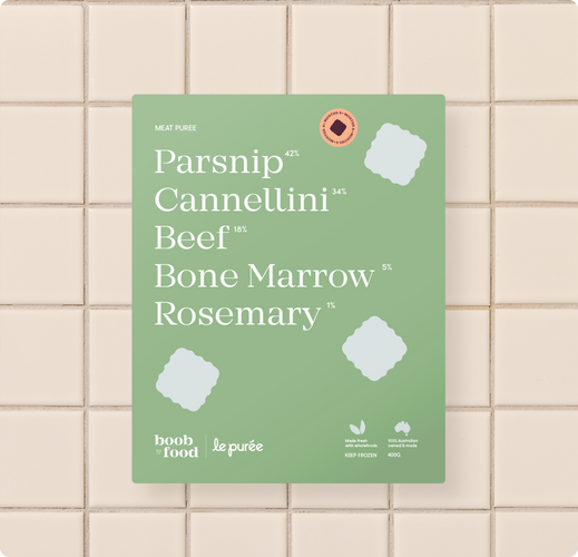 Beef, Parsnip & Bone Marrow Purée