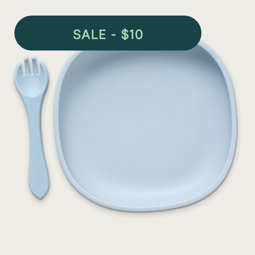 New! Silicone Fork and Suction Plate