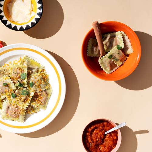 Family Style: Majorjam & Beetroot Ravioli