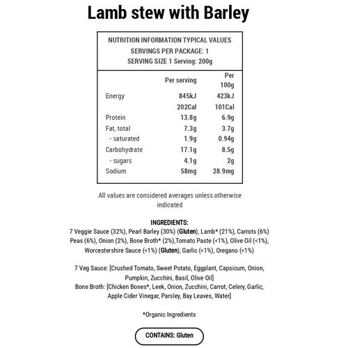 Lamb & Barley Stew