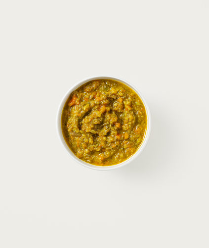 Spinach, Red Lentil, Carrot