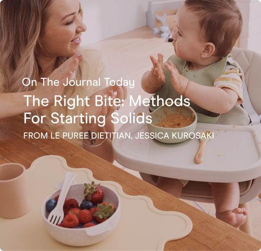 The Right Bite: Methods For Starting Solids with Your Baby