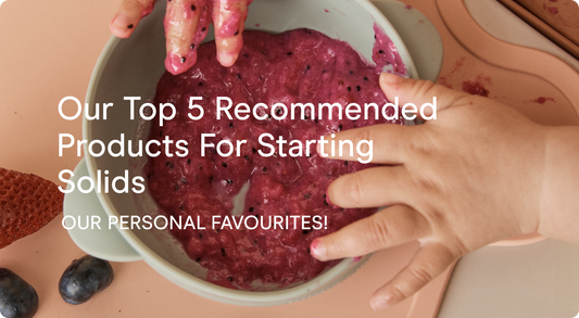 Our Top 5 Recommended Products For Starting Solids