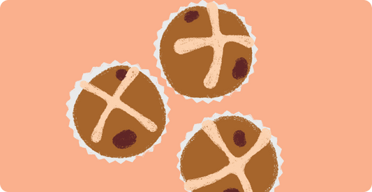 Hot Cross Muffin Recipe For Bébé