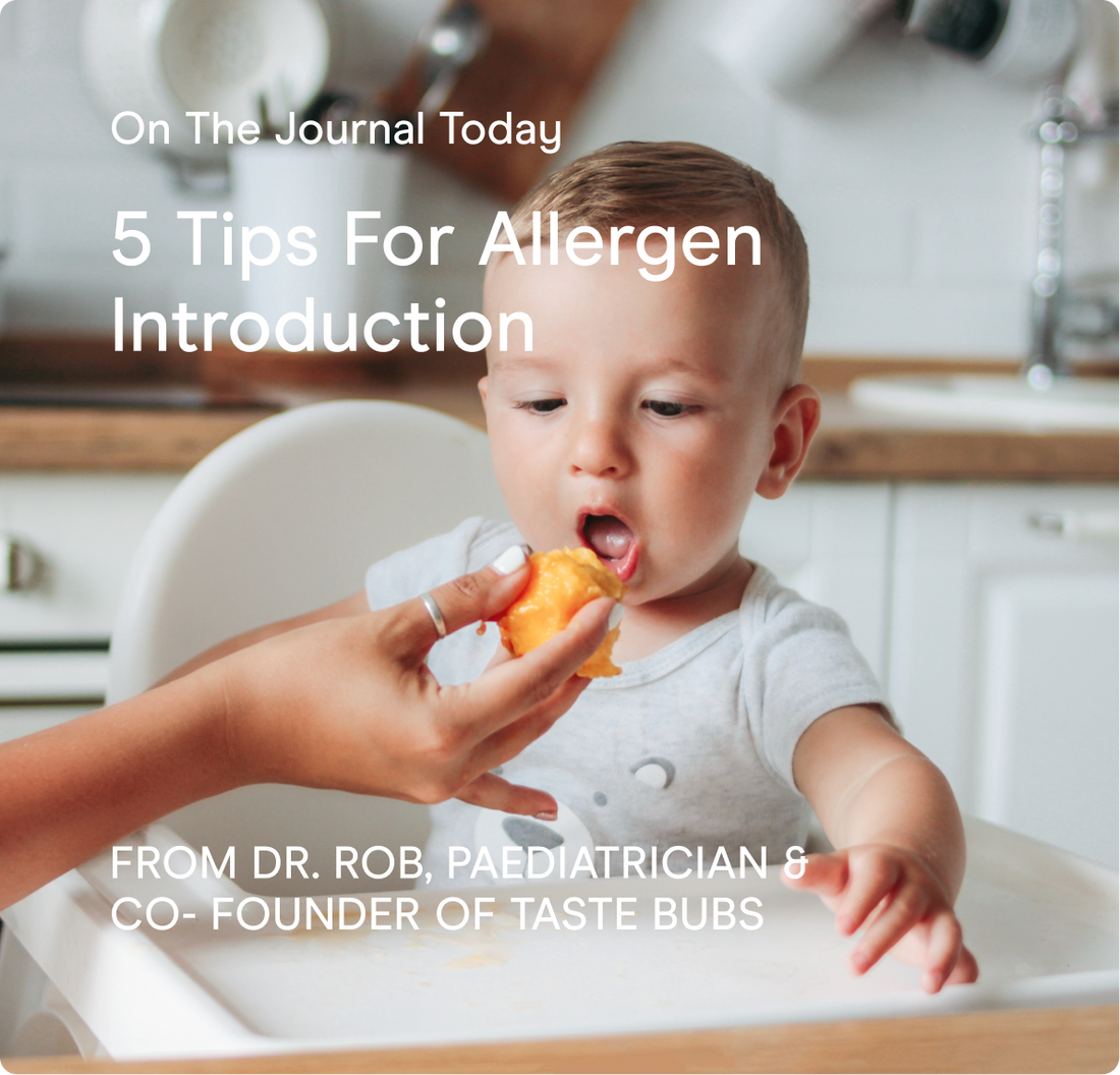Five things you should know about introducing food allergens