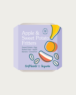 NEW! Apple & Sweet Potato Fritters