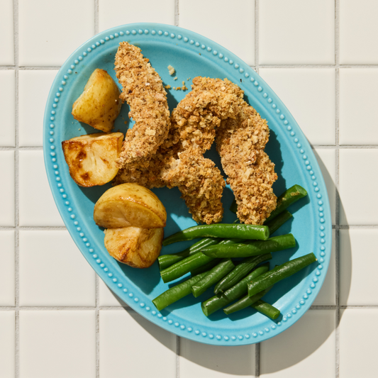 Organic Chicken Tenders and Veggies