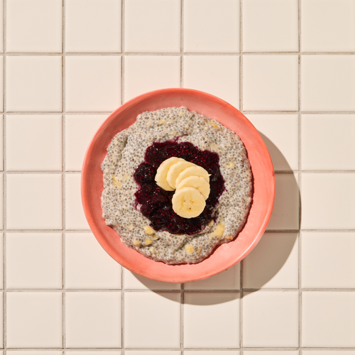 Coconut & Berry Chia Pudding