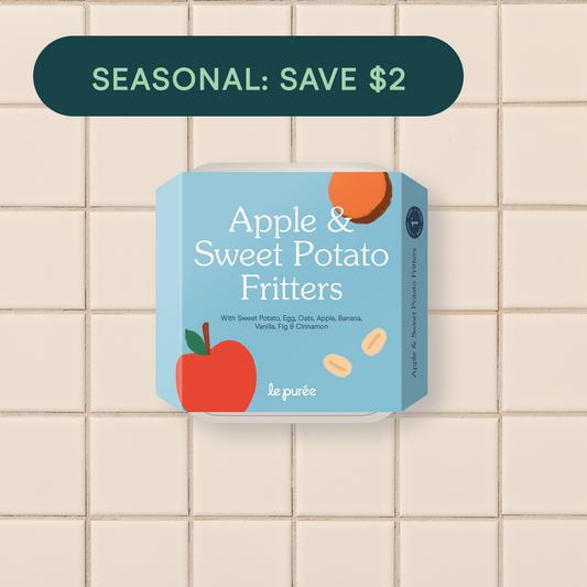 Apple & Sweet Potato Fritters