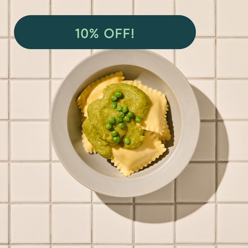 NEW! Pumpkin, Goats Cheese & Sage Ravioli