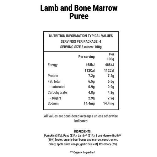 NEW IN! Bone Marrow Bundle (3 Purées + 1 Marrow Broth)