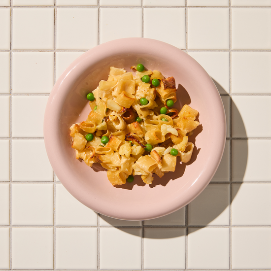 Le Puree AU Chicken, Cauliflower Mac and Cheese