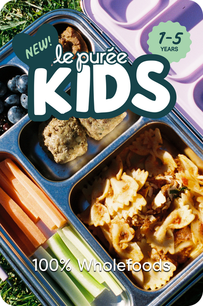 Le Purée Kids — 1-5 years. Zero seed oils, 100% wholefoods.