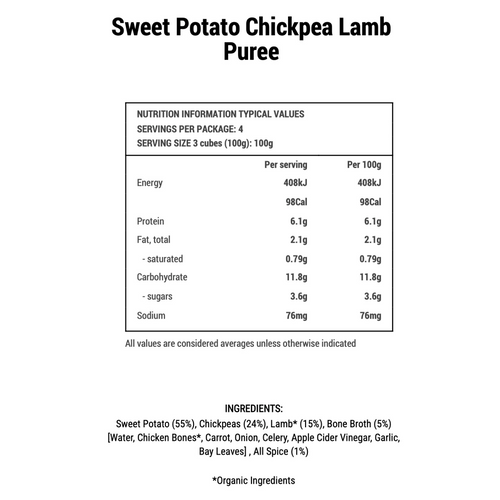 Lamb Roast with Sweet Potato and Chickpea