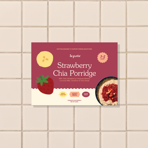 Strawberry Chia Porridge