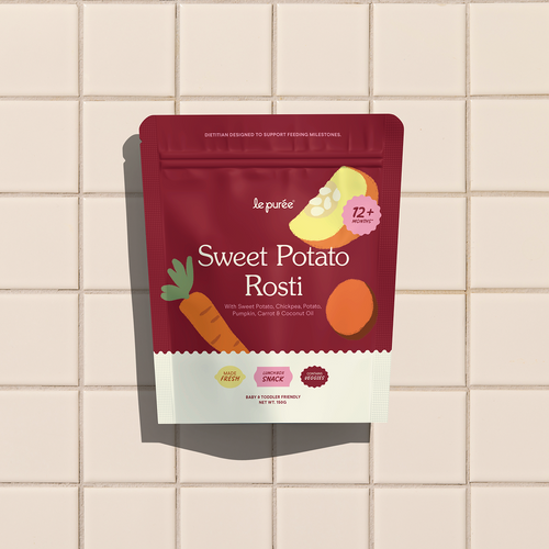 Organic Sweet Potato Rostis