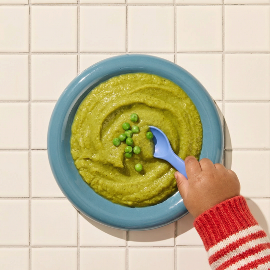 Le Puree AU Zucchini, Pear, Peas