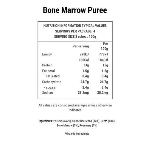 NEW IN! Bone Marrow Bundle (3 Purées + 1 Marrow Broth)