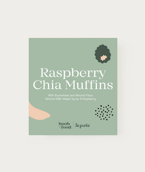 NEW! Raspberry Chia Muffins