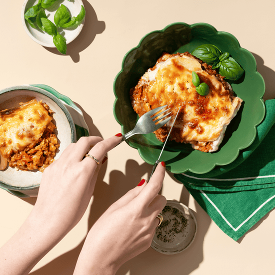 Le Puree AU Family Style Beef Lasagna!