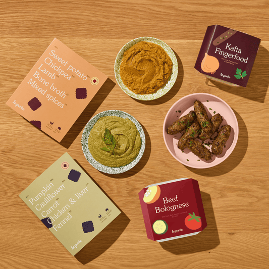 Le Puree AU NEW! The Iron Rich Bundle (Puree & Finger Food)