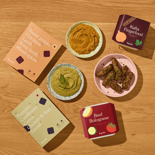 Le Puree AU NEW! The Iron Rich Bundle (Puree & Finger Food)